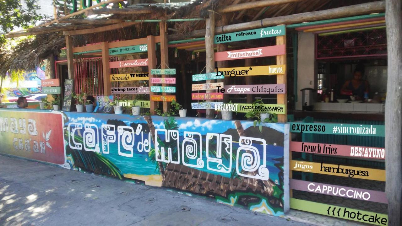 Maya Cha'An Guesthouse แคนคูน ภายนอก รูปภาพ